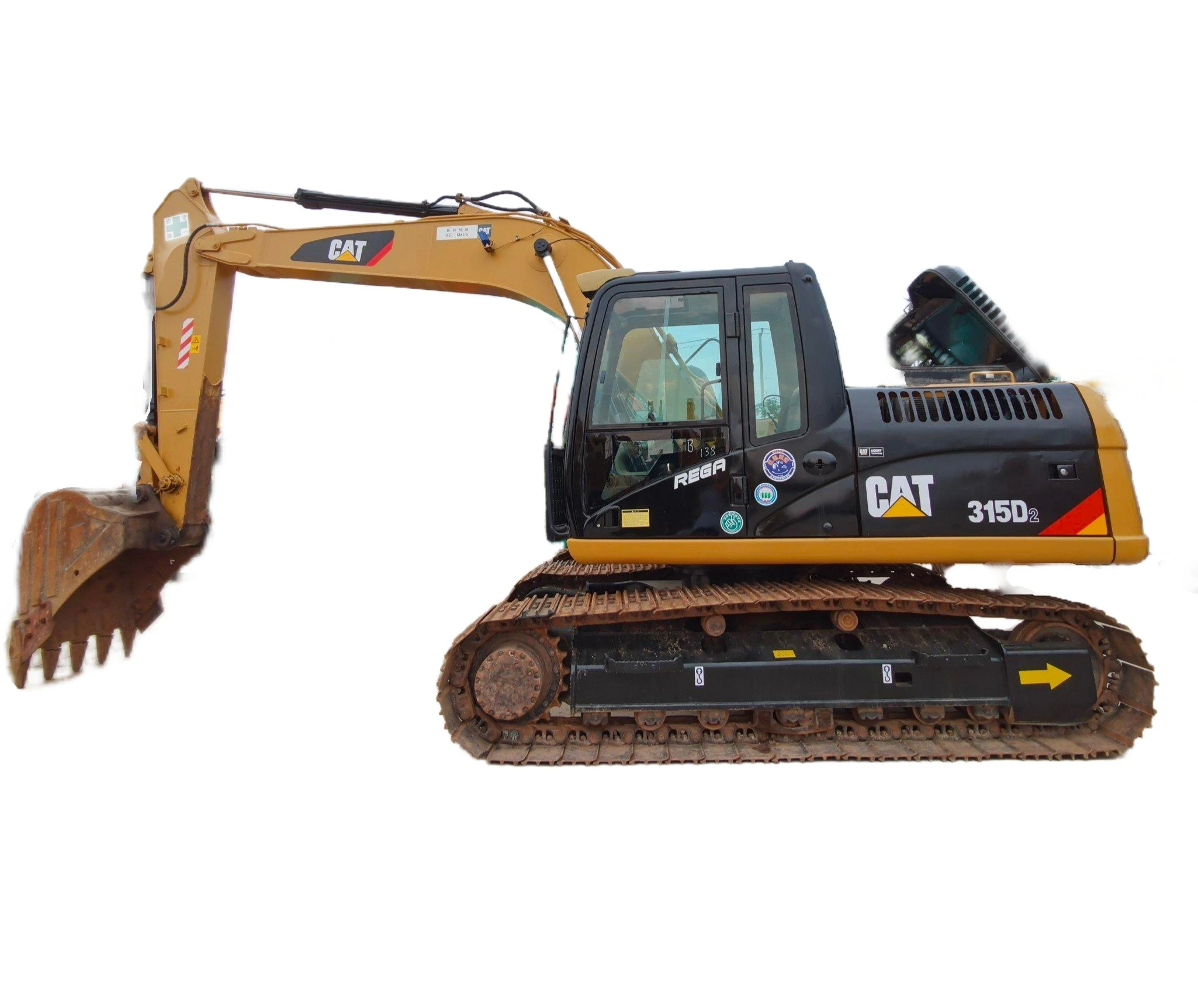 Pelle sur chenilles d&39;occasion CAT 315D2 2018, engin de chantier, 100 % prête à travailler 1