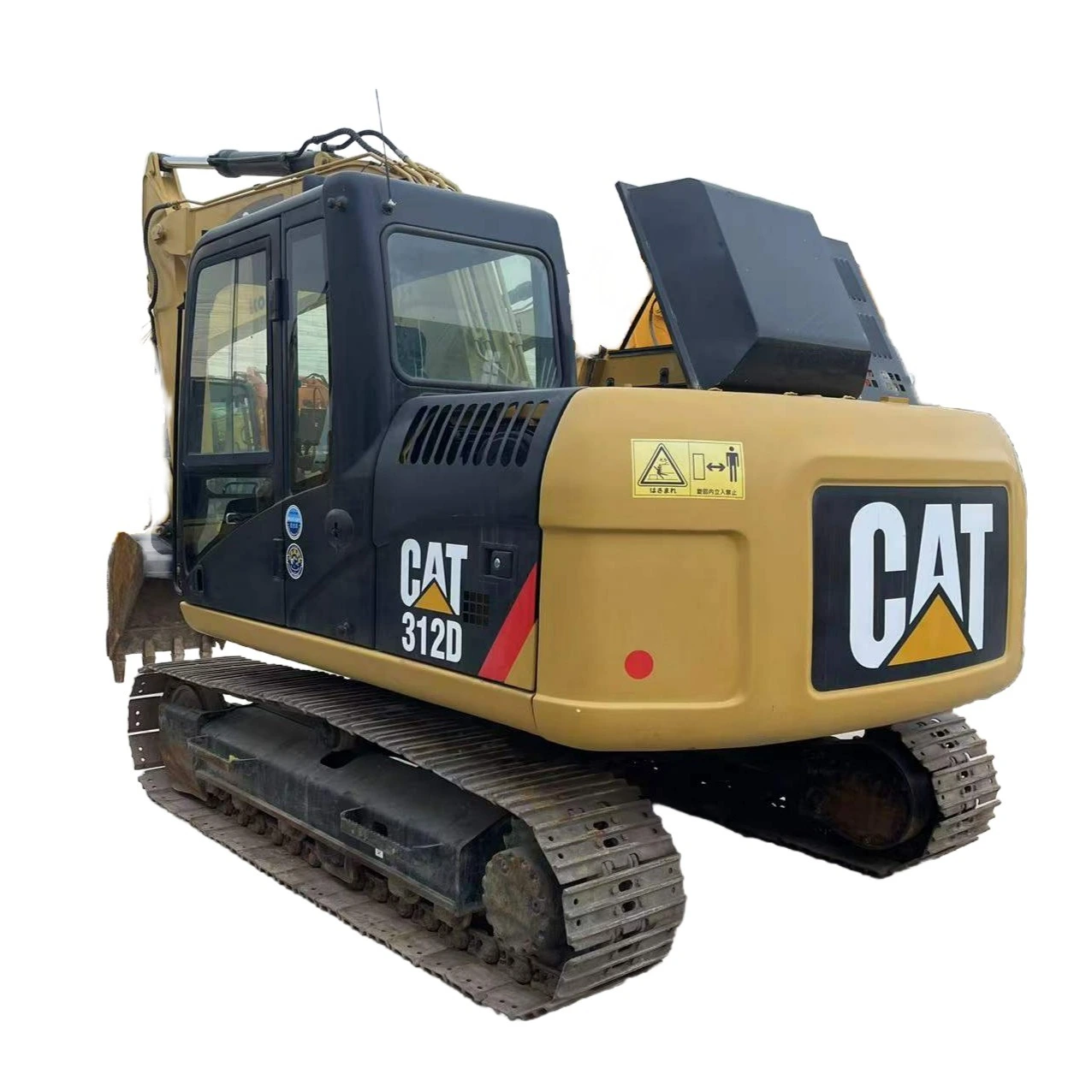 Pelle hydraulique sur chenilles d&39;occasion CAT 312D 2019, 100 % prête à fonctionner 1