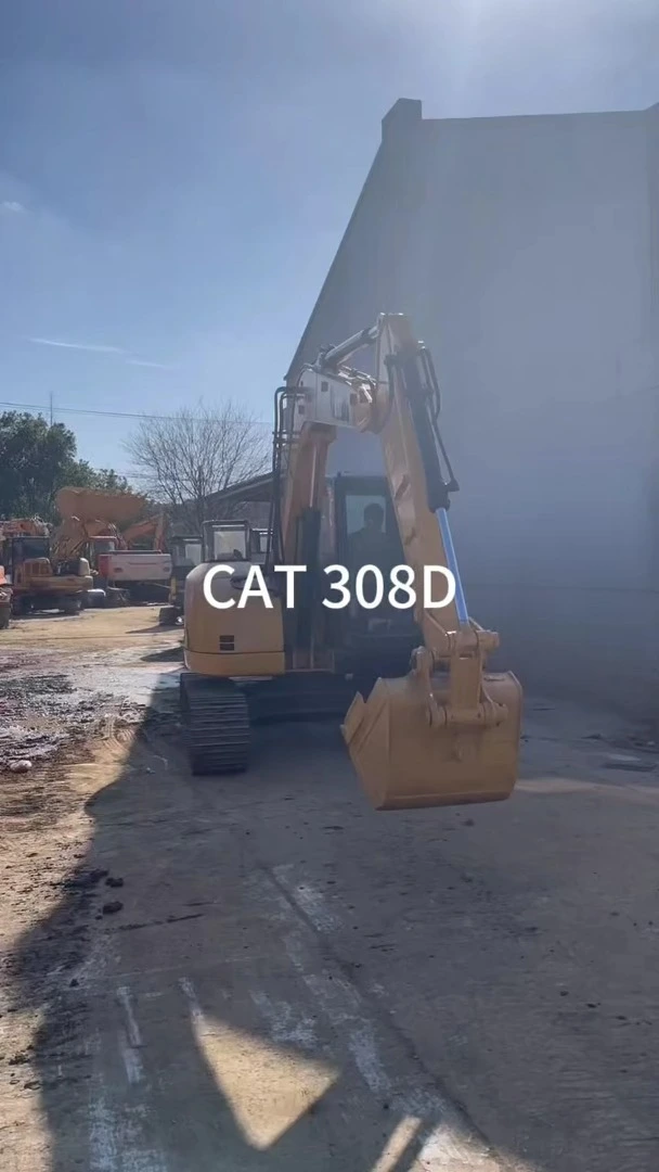 Mini pelle sur chenilles CAT 308D 2012 d&39;occasion Équipement de terrassement lourd en stock 1