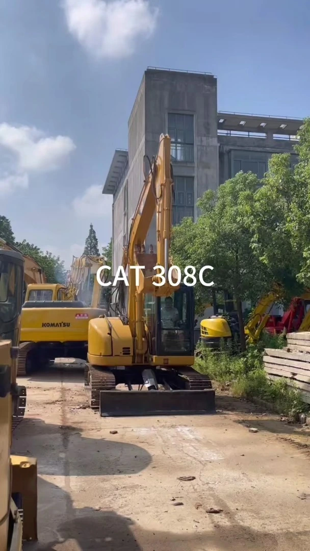 Mini-pelle sur chenilles d&39;occasion CAT 308C 2008 en stock à vendre à Shanghai 1