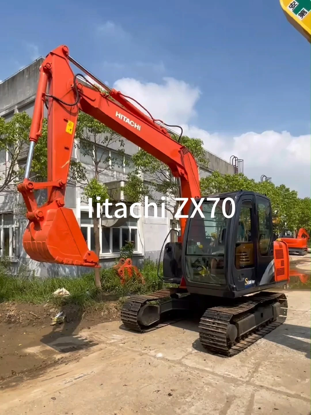 2021 Hitachi ZX70 Mini-pelle 7 tonnes Pelle sur chenilles de haute qualité ZX30U ZX50U ZX55U ZX60 ZX65US ZX70 ZX75US en stock à vendre 1