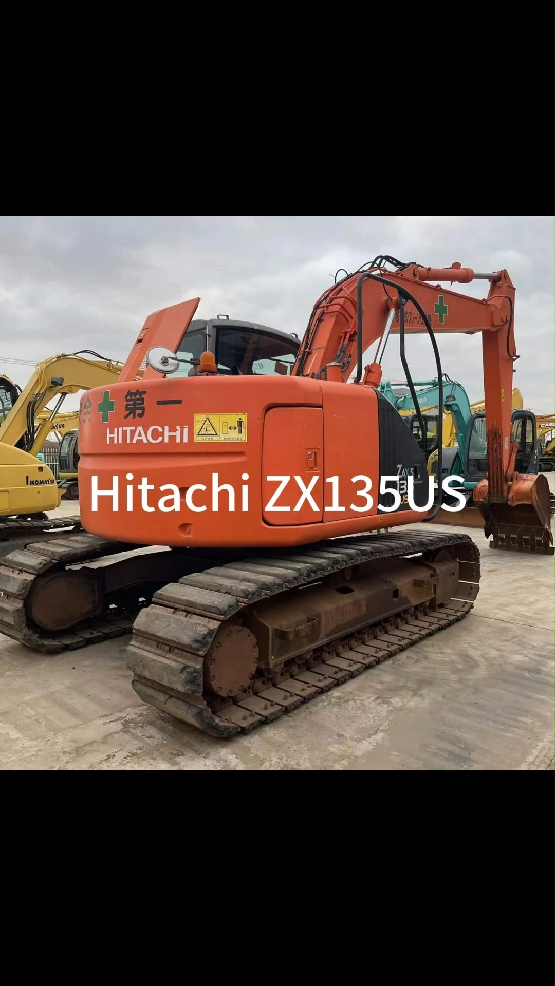 2019 Hitachi ZX135US Excavatrice d&39;occasion 13 tonnes Machine de pelle d&39;occasion ZX120 ZX130 ZX130W ZX135 ZX200 ZX210 ZX240 ZX270 en stock à vendre 1