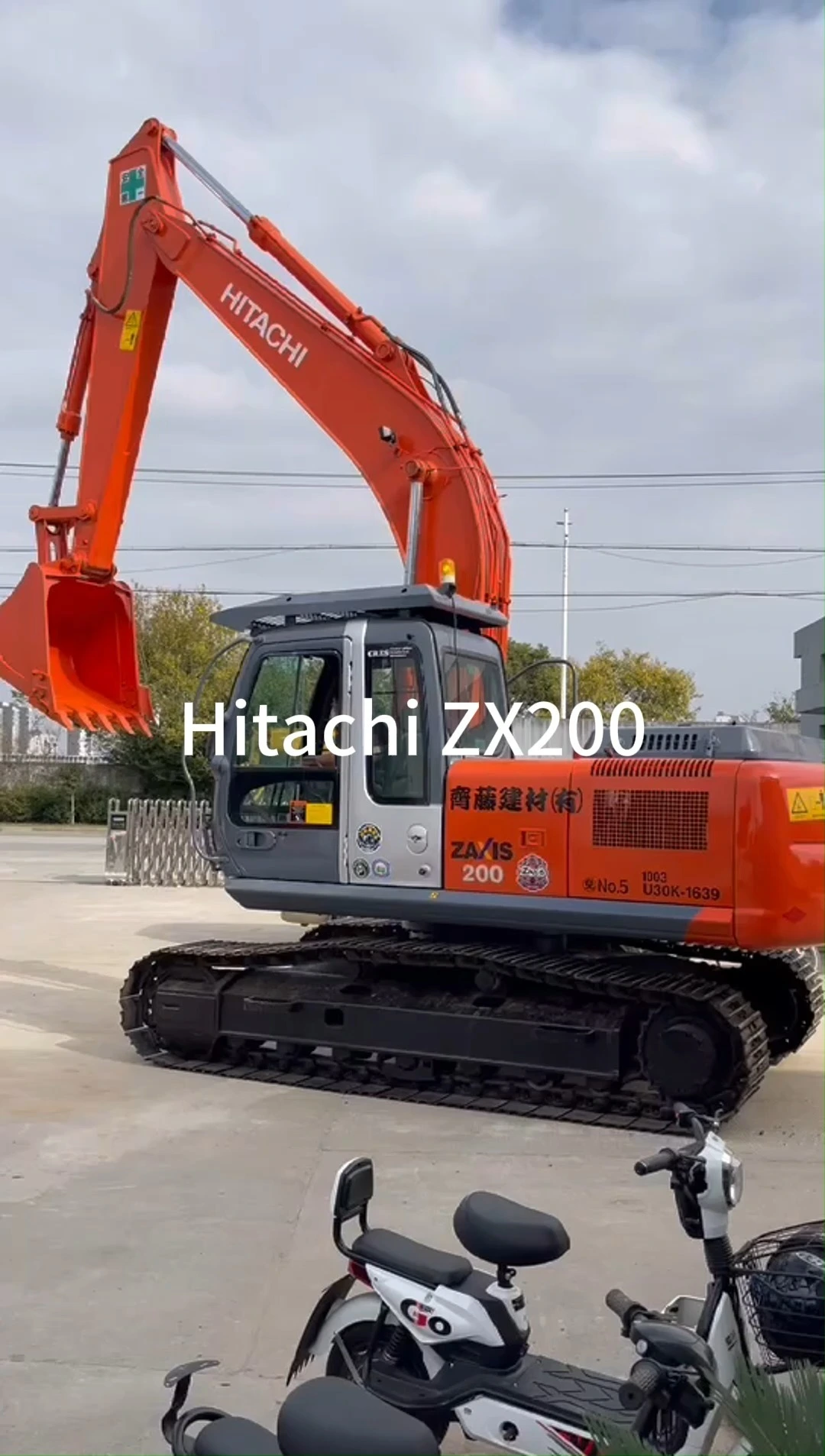 2020 Hitachi ZX200 Pelle d&39;occasion Machine de pelle d&39;occasion Hitachi ZX120 ZX130 ZX130W ZX135 ZX200 ZX210 ZX240 ZX de haute qualité270 1