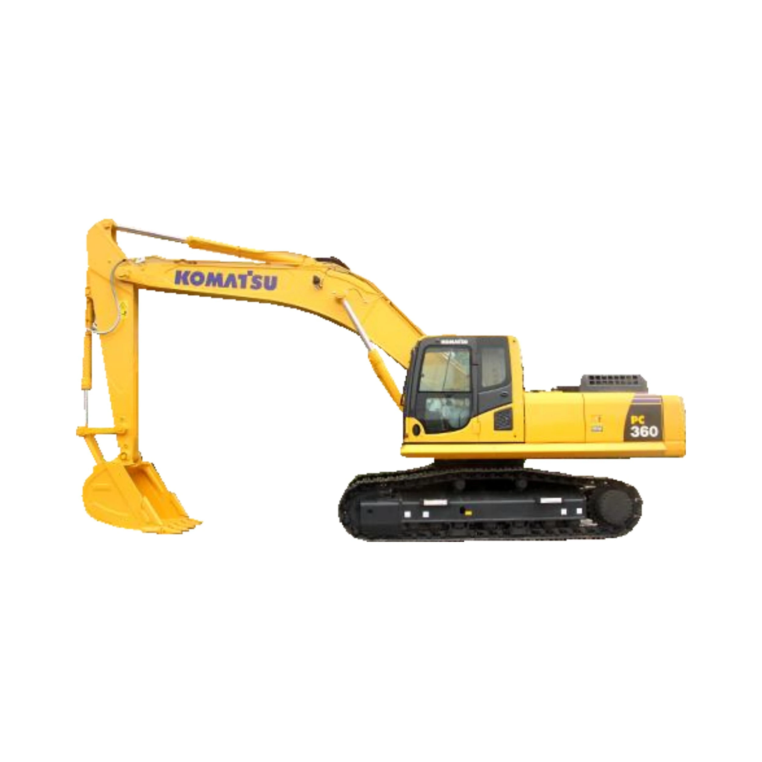 Pelle sur chenilles Komatsu PC360-7 36 tonnes d&39;occasion 2014 PC400-7 PC350-7 Pelle hydraulique 100 % prête à fonctionner 1