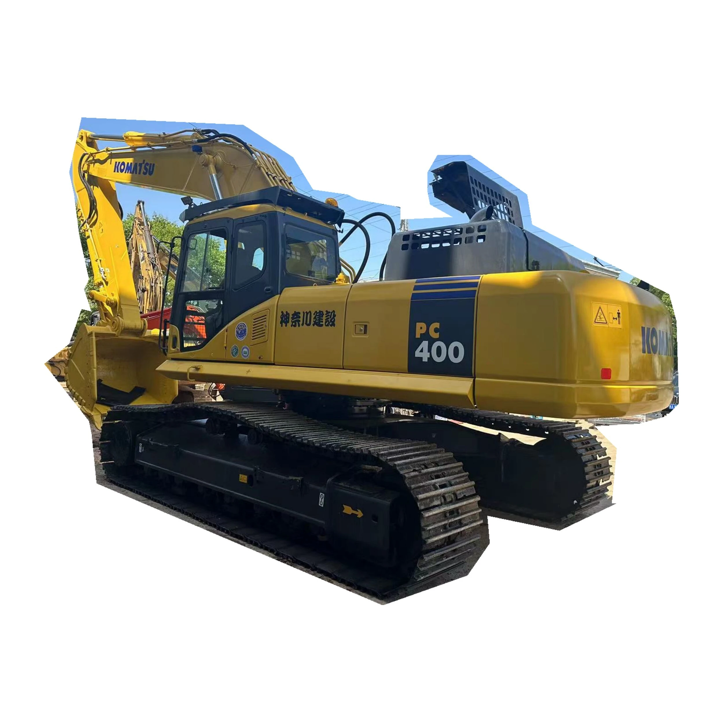 Excavadora de cadenas usada Komatsu PC400-7 de 40 toneladas (2012), PC450-8, PC360-7, máquina excavadora hidráulica, muy popular. 1