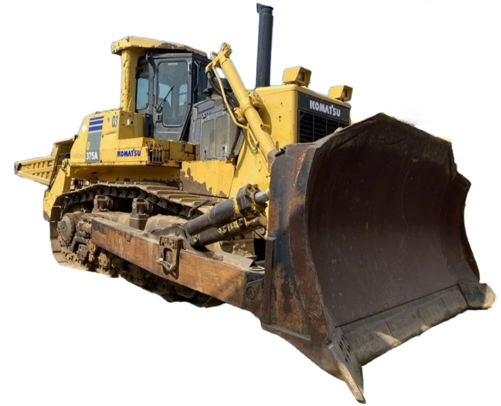 2005 Komatsu D375A-5 Crawler Bulldozer D375A-3 Peralatan Pengangkut Tanah Berat Berkualitas Tinggi 1
