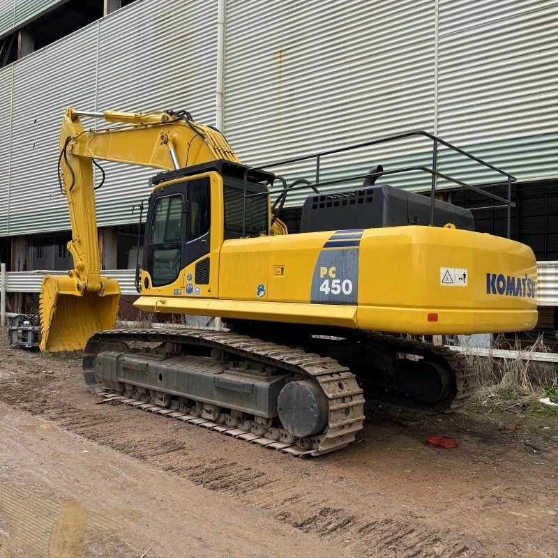 Escavatore usato Komatsu PC450 del 2015 con poche ore di lavoro, escavatore di seconda mano PC300, PC350-7, PC360-7, PC400-7, PC400-8, PC450-8 in magazzino 1
