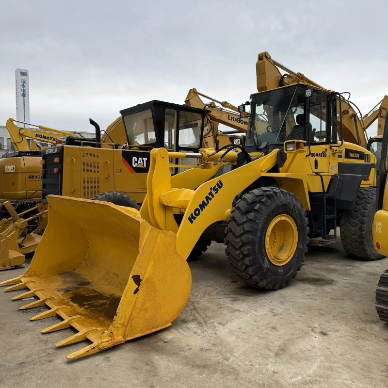 2008 Komatsu WA320 Used Wheel Loader 100% Ready to Work Secondhand Front Loader in Stock for Sale 1