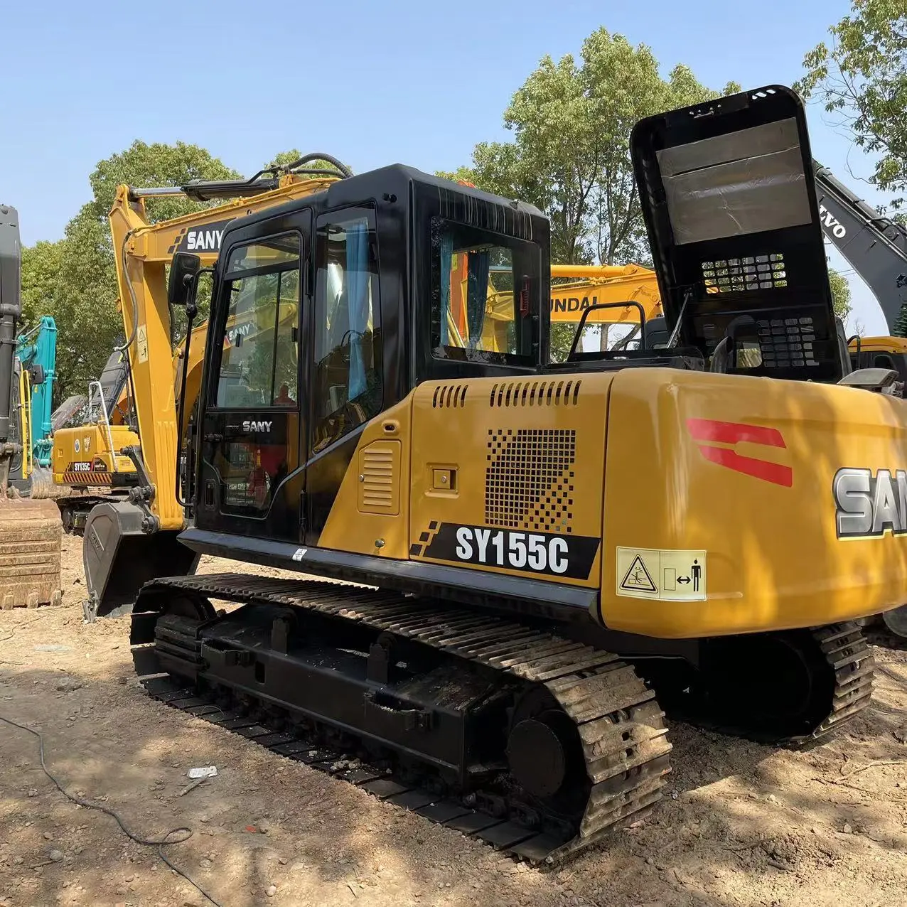2021 SANY SY155C Used Excavator 15 Ton Crawler Excavator SANY SY75C SY95C SY135C SY155C SY205C SY215C in Stock for Sale 1