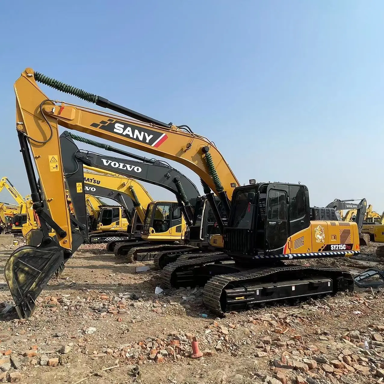 2022 SANY SY215C Used Excavator Low Workng Hours Secondhand Crawler Excavator SY205C SY215C SY235C SY245H in Stock for Sale 1