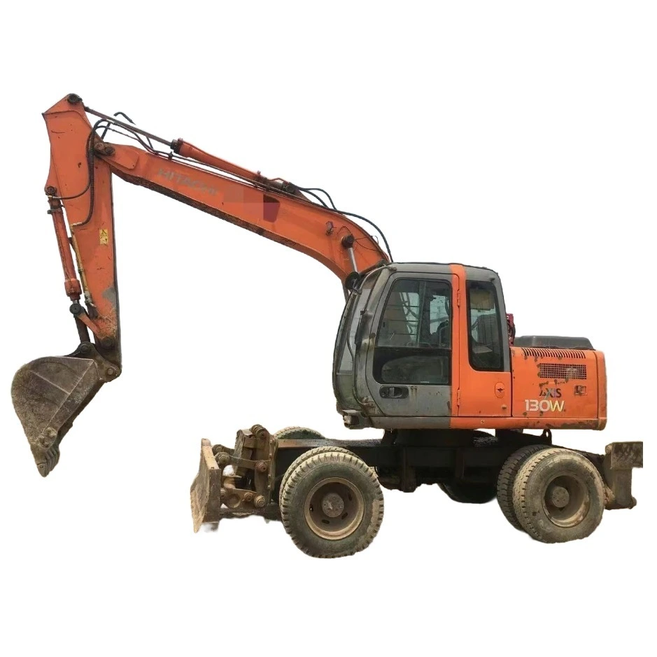 Escavatore usato DOOSAN DH130W del 2012 Escavatore gommato di seconda mano DH130W DH150W-7 DX150W-9C DH210W in vendita 1