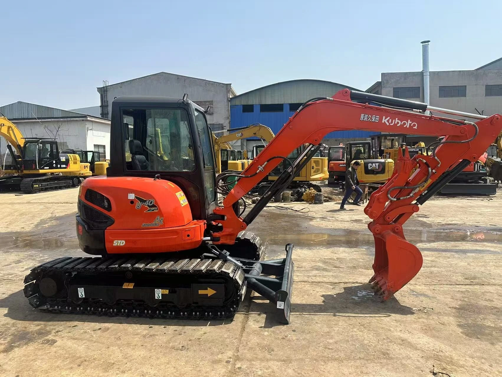 2011 KUBOTA U40 Mini Excavator Used Crawler Excavator KUBOTA U15 U25 U30 U35 U40 in Stock for Sale 1