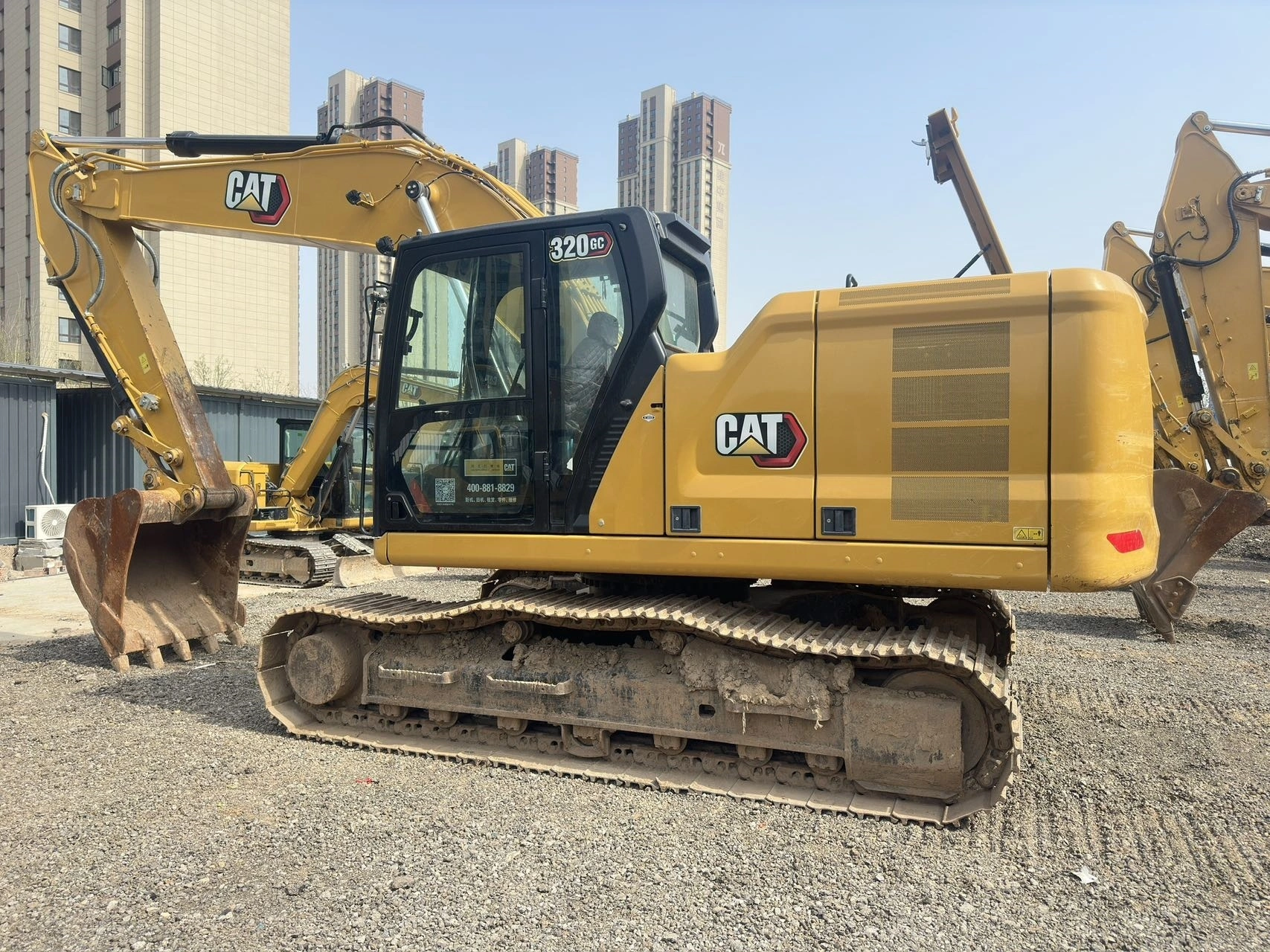 2022 CAT 320GC Used Crawler Excavator Hydraulic Digger Machine 320D2 323DL 100% Ready to Work 1