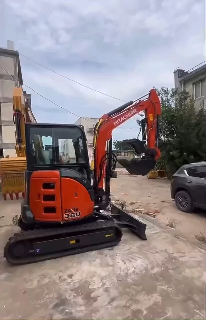 2023 Hitachi 35U Used Crawler Excavator ZX30U ZX55U ZX70 Hydraulic Digger Machine 100% Ready to Work in Stock 1