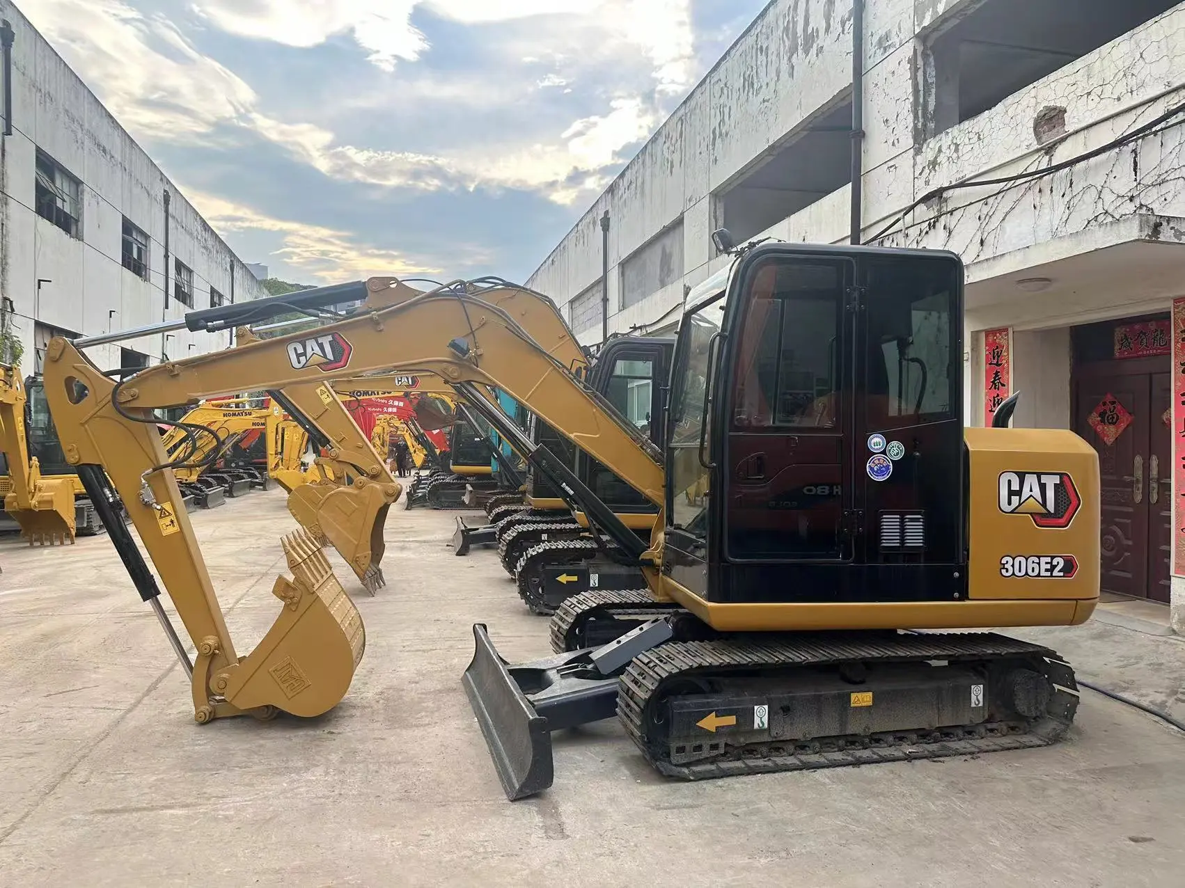 2022 CAT 306E2 Used Excavartor 6 Ton Secondhand Hydraulic Crawler Digger 307E2 303.5E 1