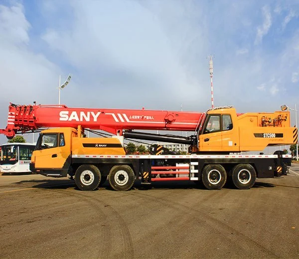 Gru mobile usata SANY STC500 del 2015, capacità di sollevamento di 50 tonnellate, in vendita 1