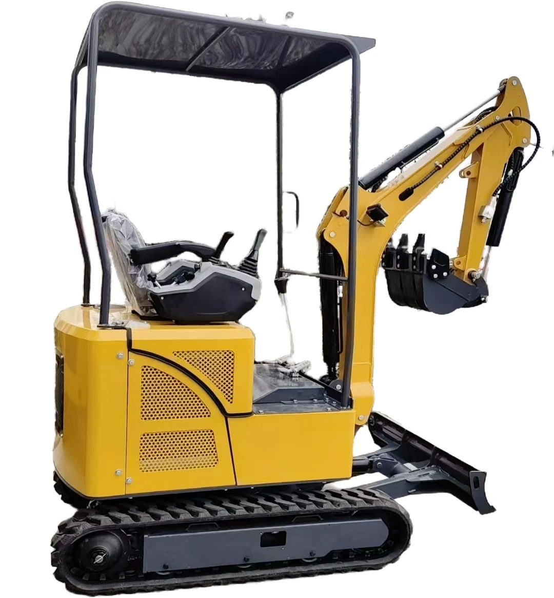 2025 New Excavator TC17B Mini Hydraulic Crawler Digger in Shanghai Yard Global Delivery 1