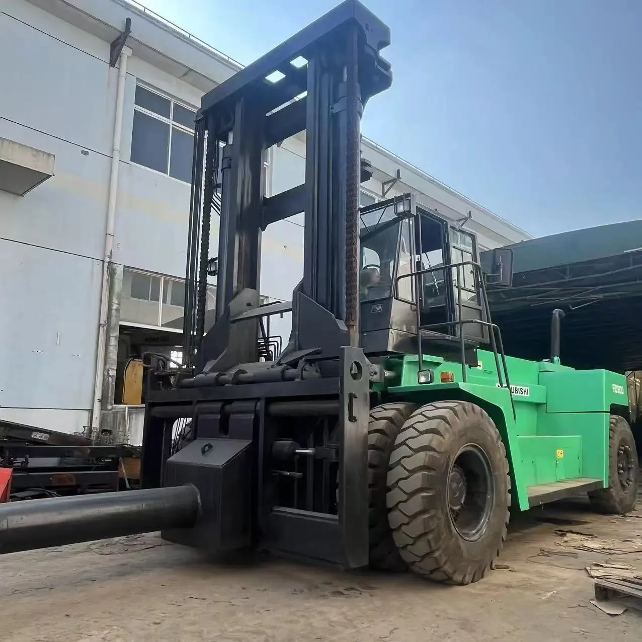 2015 MITSUBISHI FD300 fd350 fd250 Diesel rough Terrain Forklift Muti-Masts 1