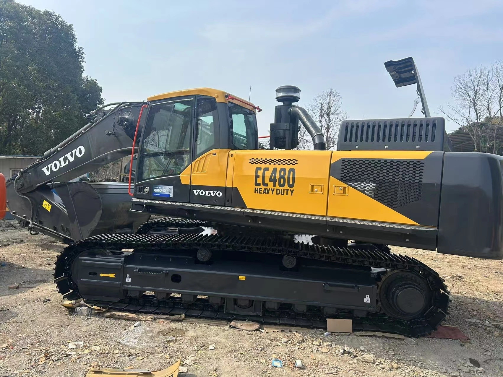 Excavadora de cadenas Volvo EC480D 2019 de 47 toneladas, usada, en venta 1