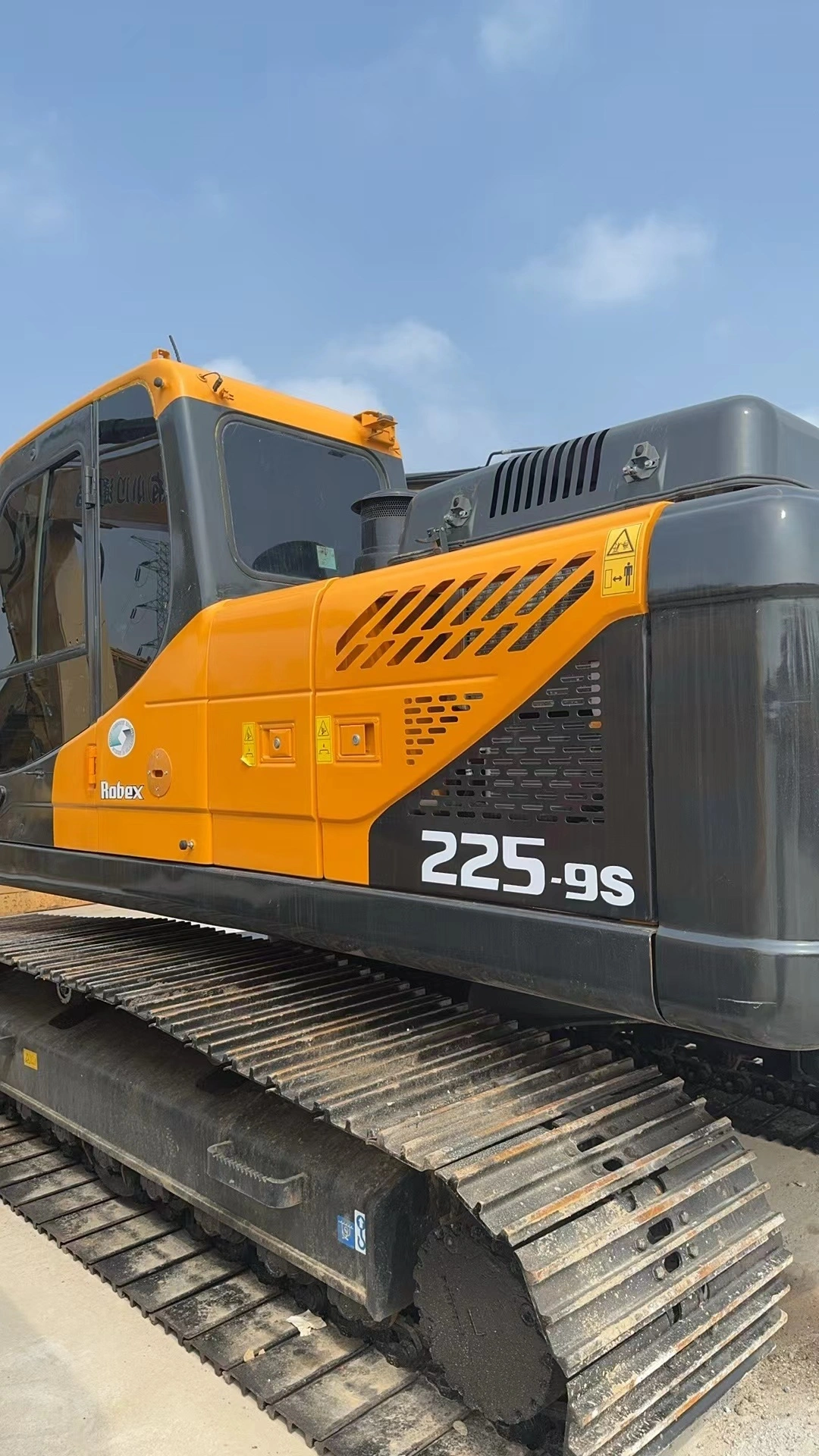 Pelle sur chenilles d&39;occasion Hyundai 225-9S 2019, disponible chez le plus grand fournisseur de Shanghai 1