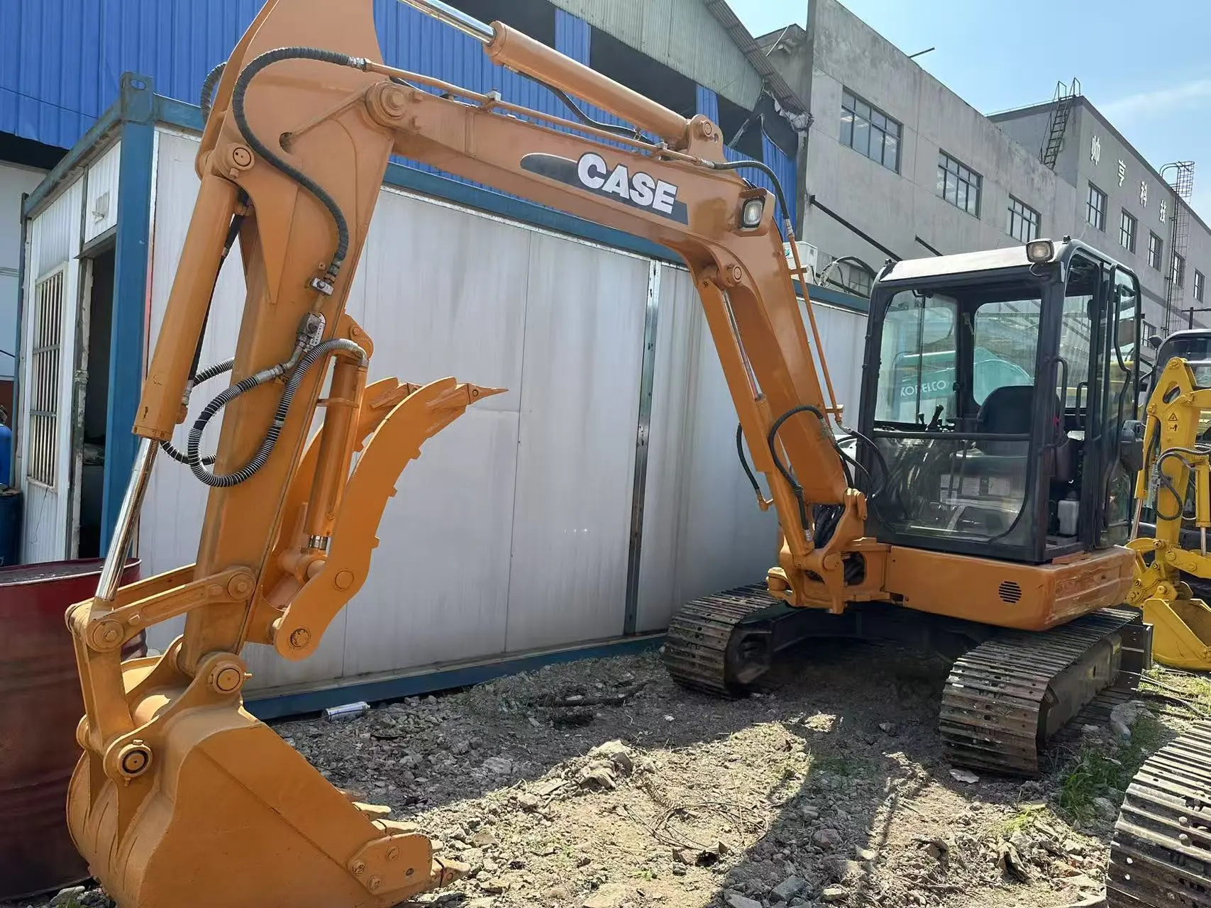 2020 Case CX58C Utilisé Excavateur Excavateur Digger d'occasion Good état à Shanghai Yard 1