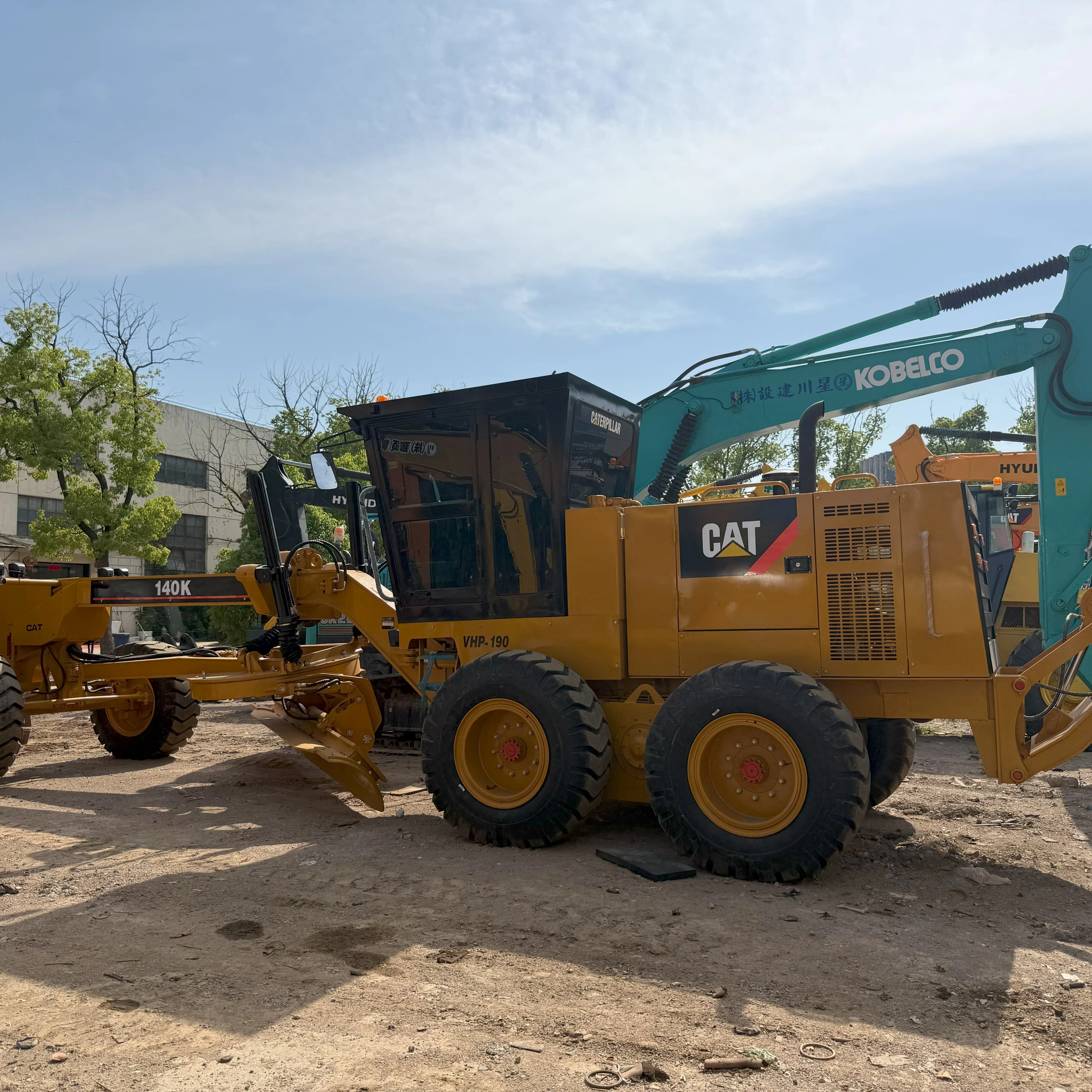 2024 CAT 140K Used Motor Grader 90% New Construction Machine in Shanghai Yard 1
