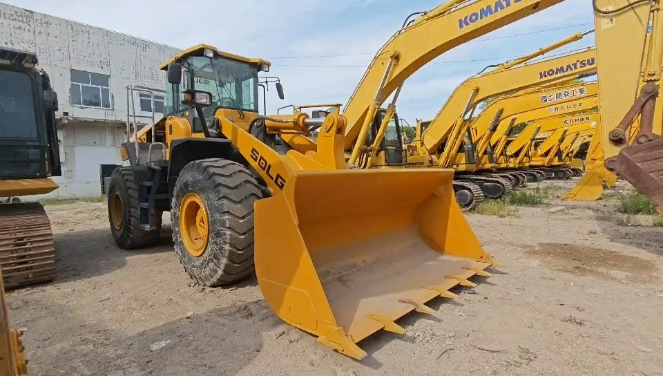 2023 SDLG 956L Caricatore di ruote utilizzato Caricatore di seconda mano di alta qualità in Shanghai Yard Global Delivery 1