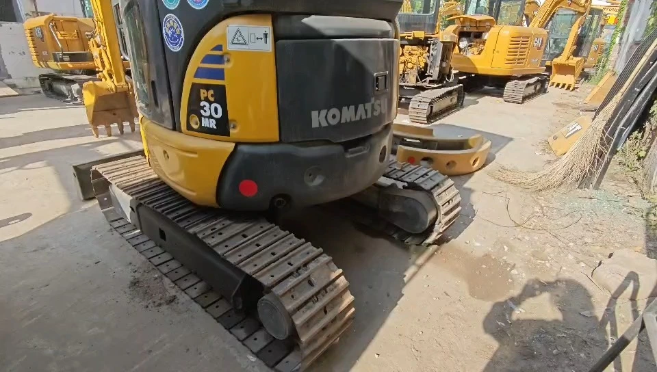 2023 KOMATSU PC30MR Used Crawler Excavator 3 Tons Secondhand Digger in Shanghai Yard 1