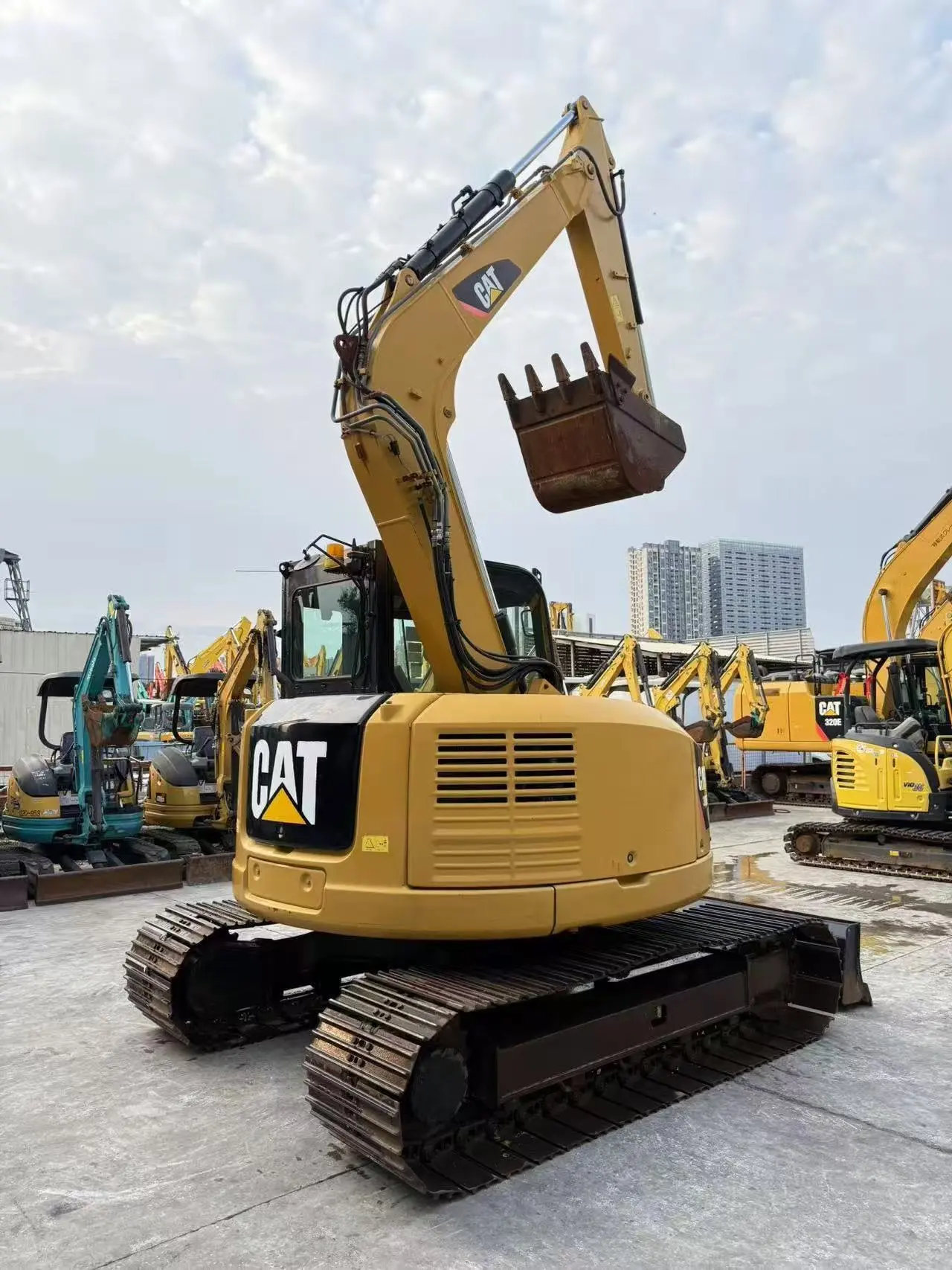 2016 CAT 308E CR 307E 306E2 305.5E2 Crawler excavator 8 tons with EPA stciker 1