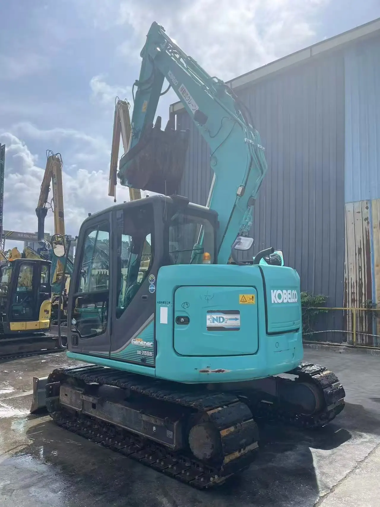 2018 KOBELCO SK75SR-3E SK125SR SK135ST  SK60-7 Crawler hydraulic digger excavator made in Japan 1