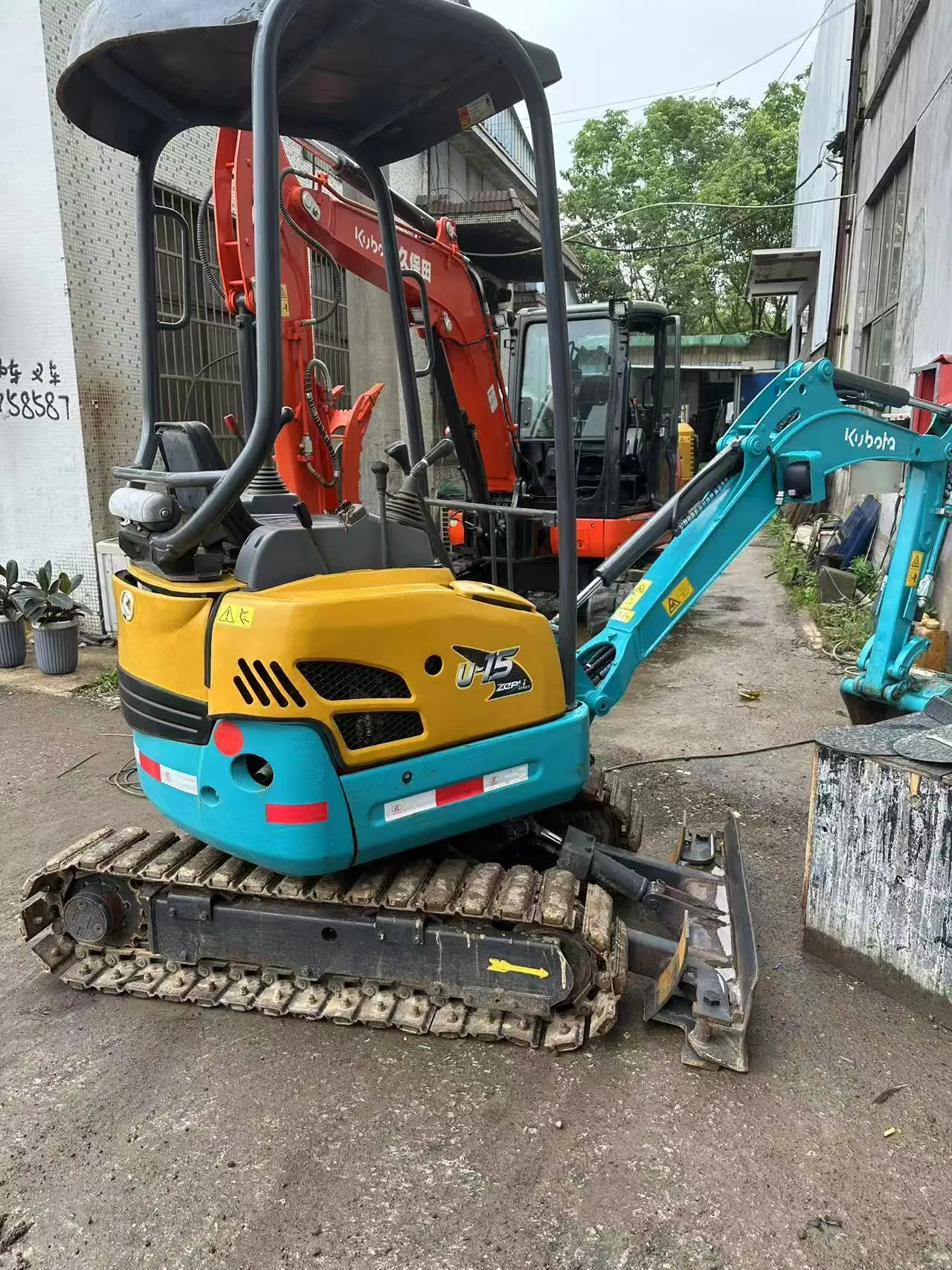 2017 Kubota Mini U15-3S U25S U30S Digger Excavator fabriqué au Japon 1