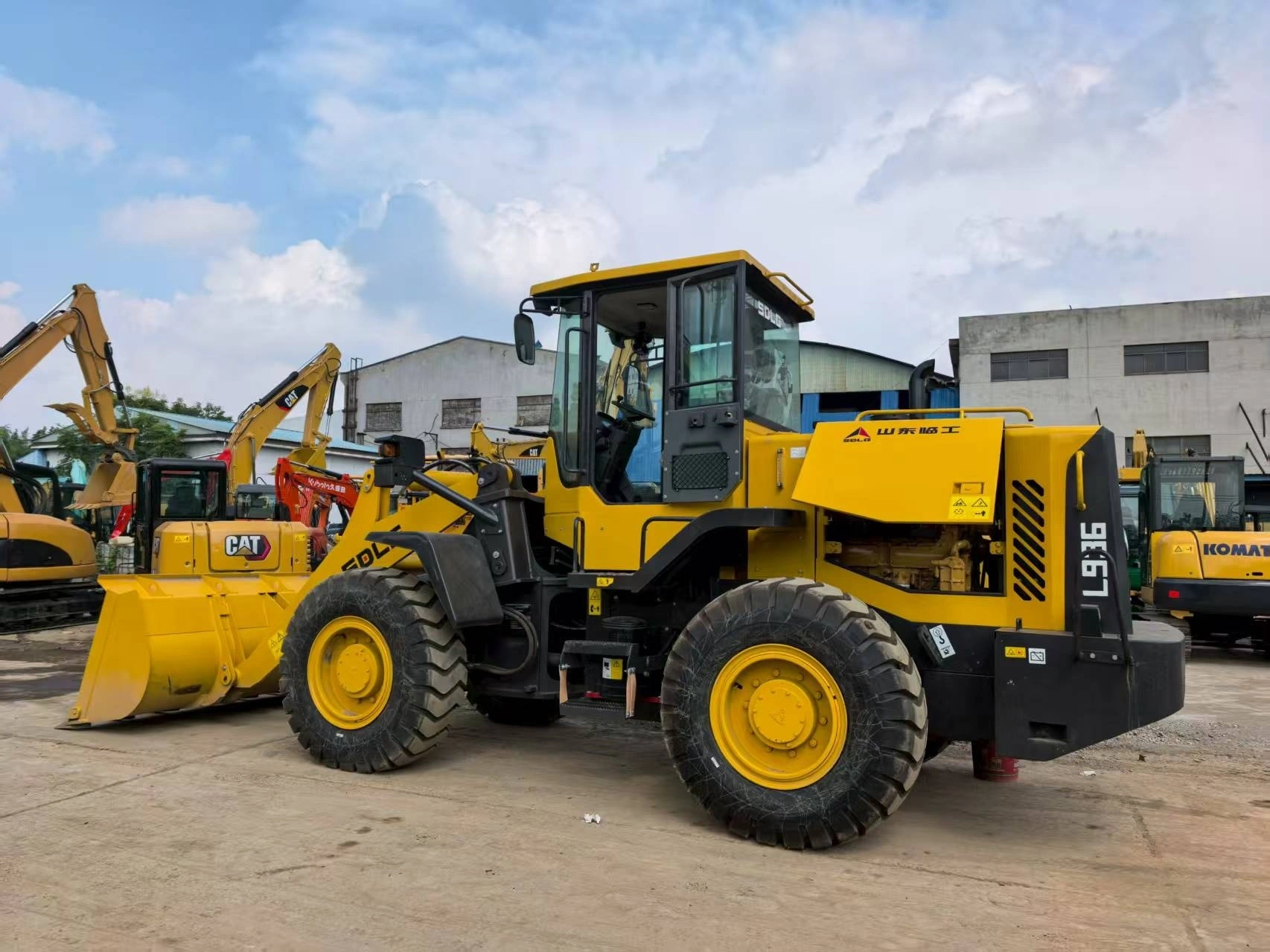 2019 SDLG LG936 Used Wheel Loader High Quality Secondhand Loader in Shanghai Yard 1