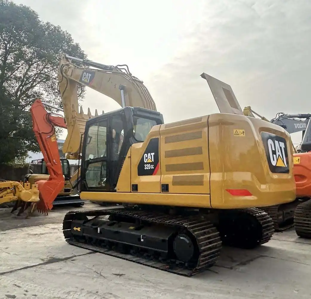 2023 CAT 320GC Used Excavator 20 Ton Crawler Excavator 320D 320DL 320D2 320D2L 320GX Hot Sale in Shanghai 1