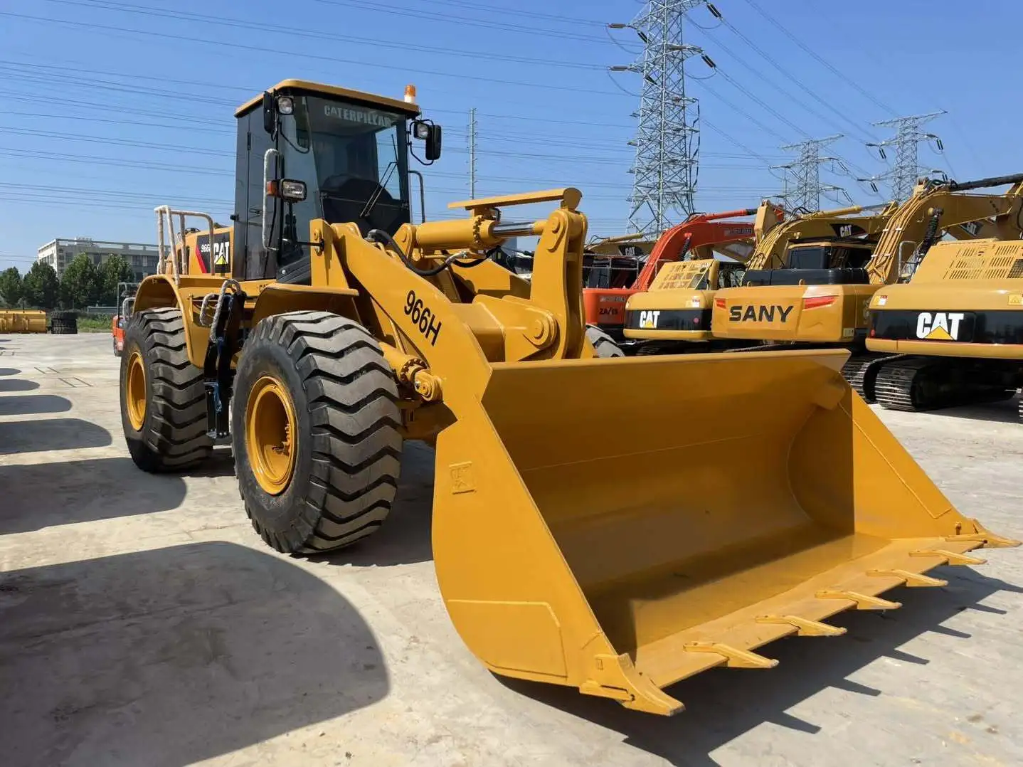 2017 CAT 966H Used Wheel Loader Front Loader Secondhand Caterpillar 966F 966G High Quality Wheel Loader for Sale in Shanghai 1