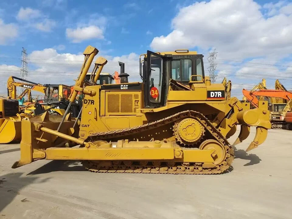 Bulldozer usado CAT D7R 2003, excelente estado, 95 % nuevo, Bulldozer de cadenas Caterpillar D7N, D7R, D7H, D7G y D7G2 de segunda mano en venta. 1
