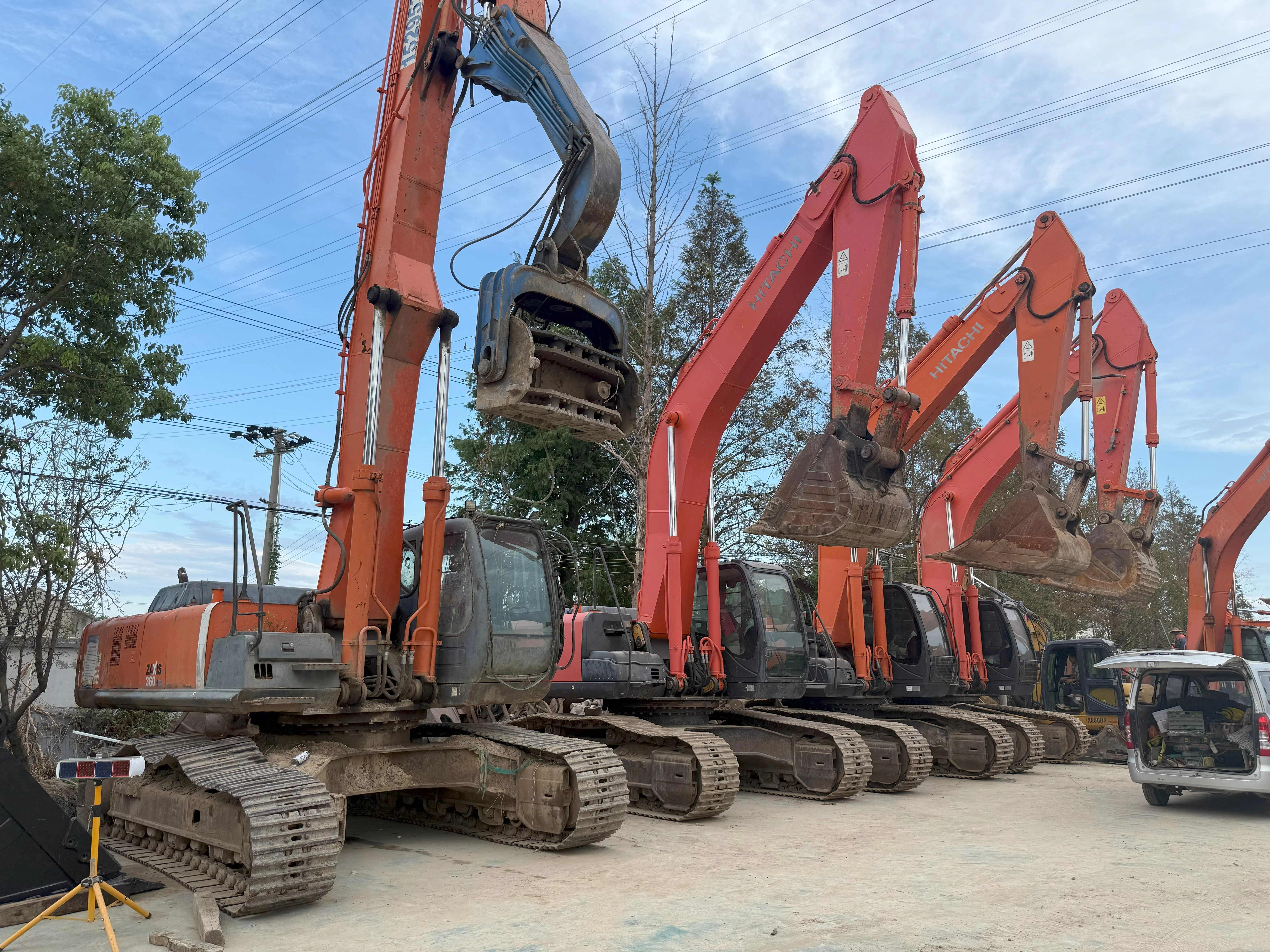 Excavadoras de segunda mano Hitachi ZX350H-5G de 35 toneladas (2019) de alta calidad. Originales Hitachi ZX350-3G, ZX350-5G, ZX350K, ZX350G y ZX350H en stock. 1
