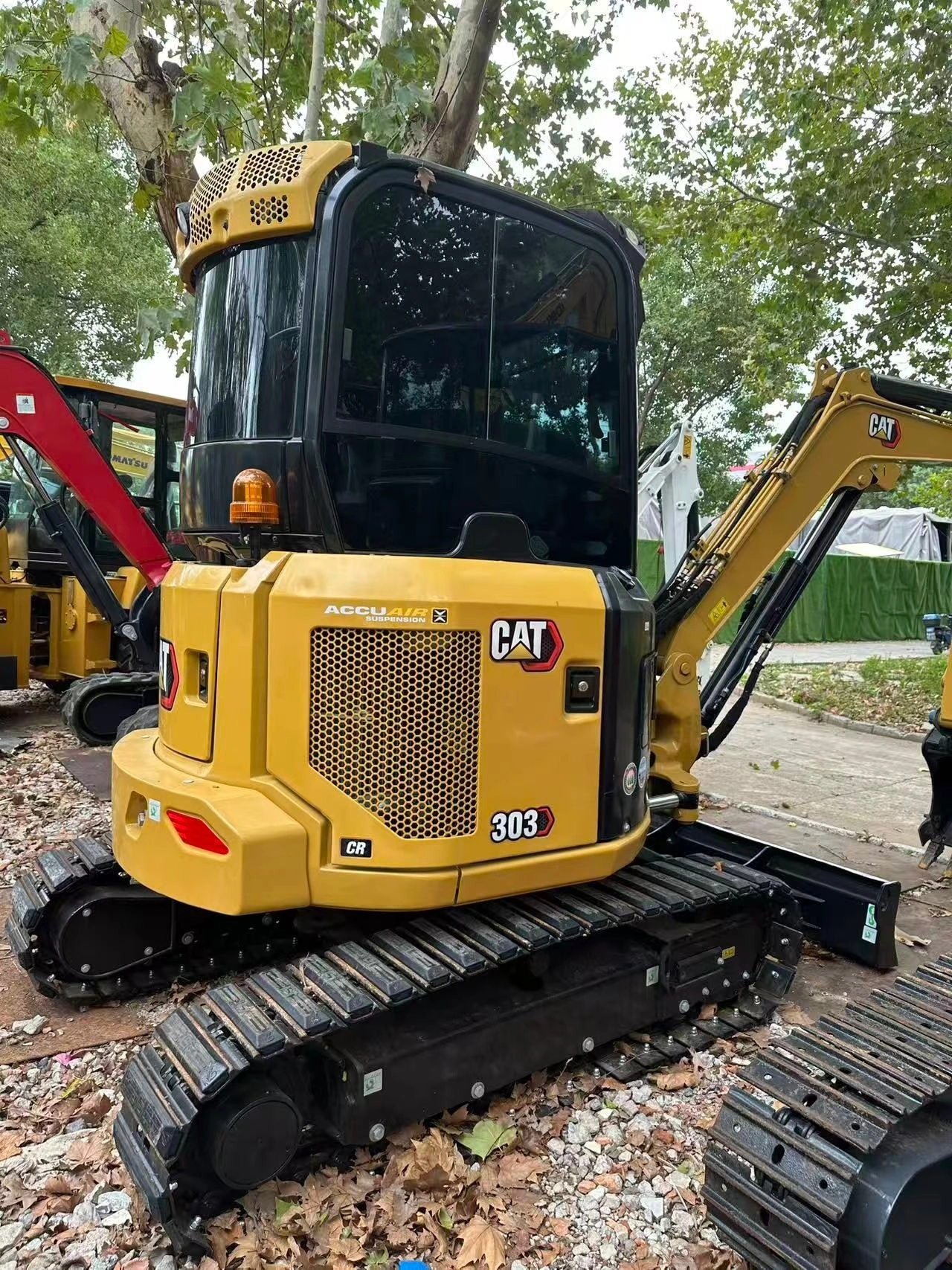 Miniexcavadora hidráulica de cadenas CAT 303CR de 3 toneladas, 2023, en Shanghái 1