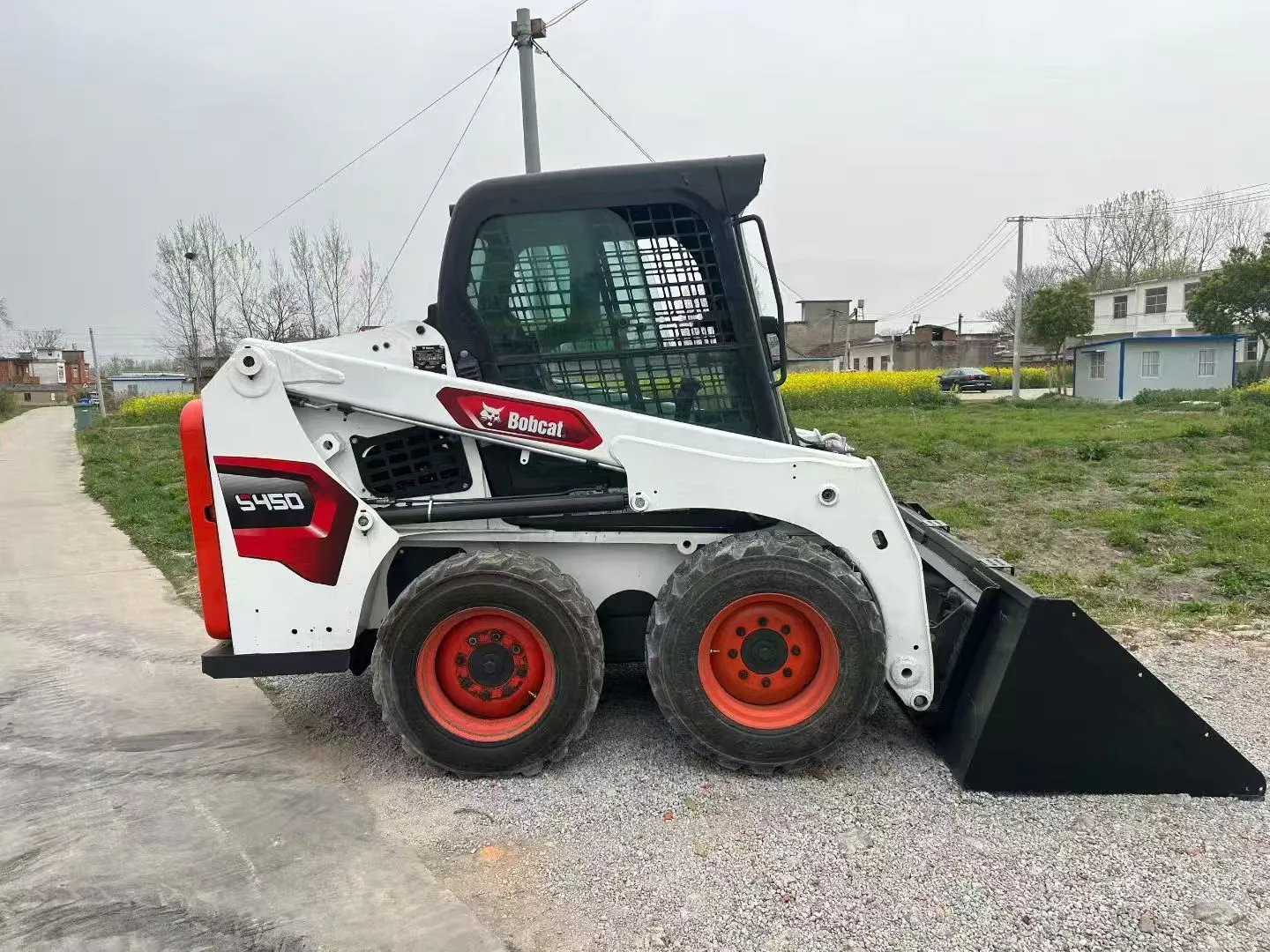 2020 BOBCAT S450 Used Skid Steer Loader Secondhand Wheel Loader High Quality in Shanghai Yard 1