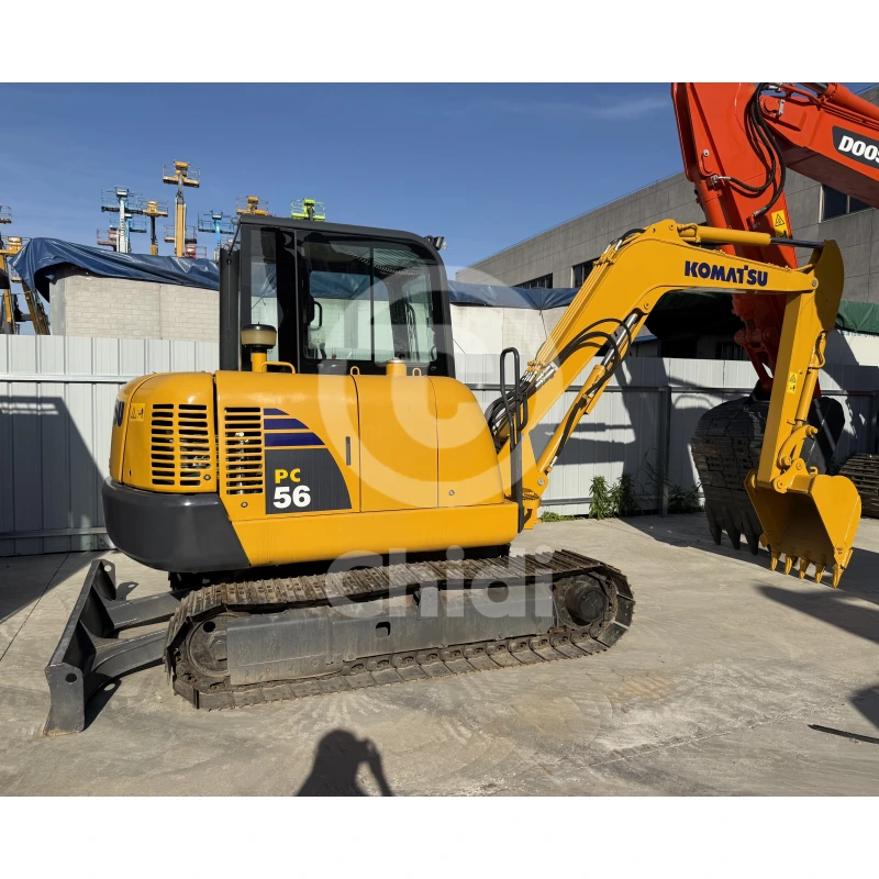 2022 Komastu PC56 Second Hand Small-Size Excavator Komatsu PC35 PC55 PC56 PC60 PC78 Largest Supplier in Shanghai 1