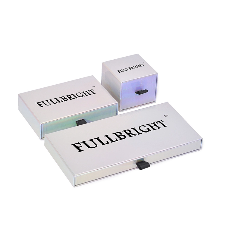 Caja de papel de cajón de impresión holográfica 1