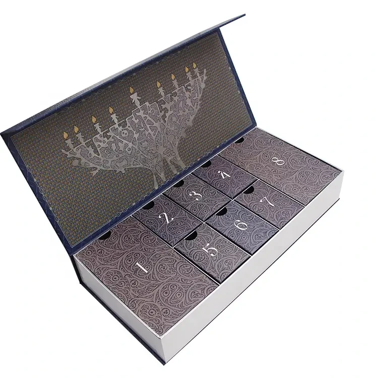 Advent Calendar Gift Box with 8 Drawer Box 1