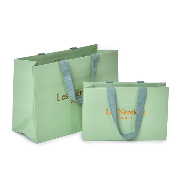Custom Various Size Paper Packaging Shopping Carry Bags 1