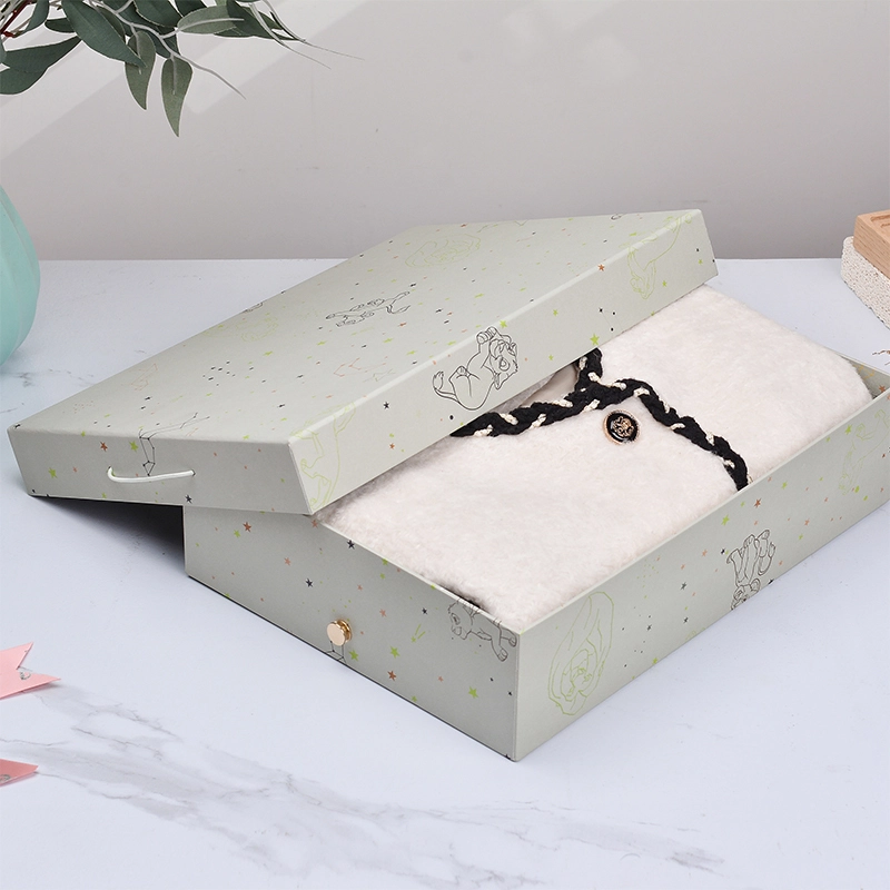 Nắp tùy chỉnh và hộp quà cơ sở cho quần áo 1