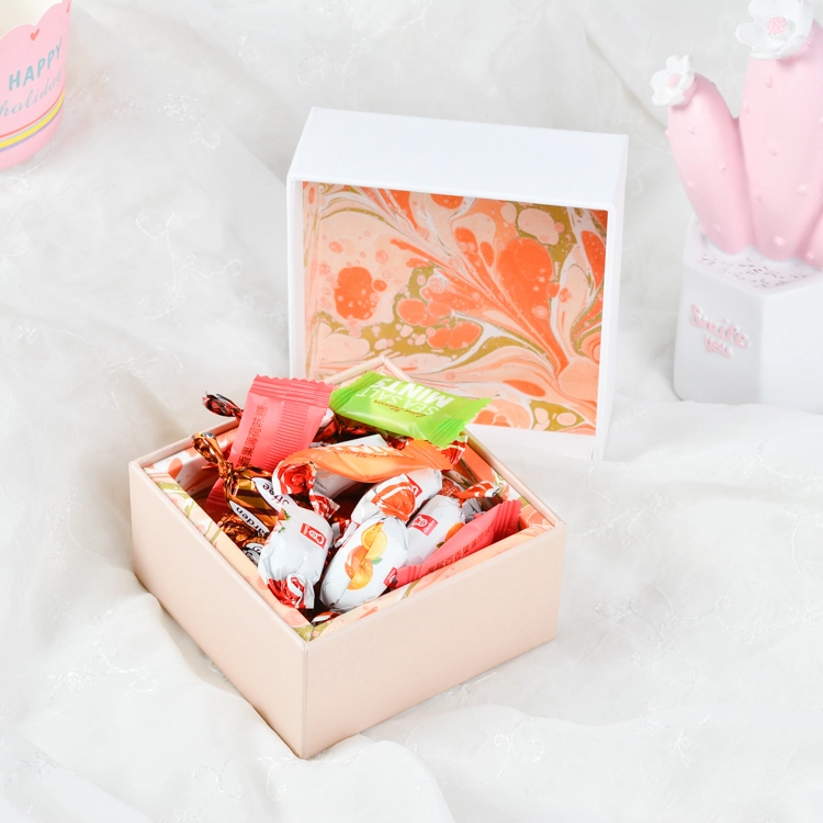 Customized Printing Logo Rigid Candy Gift Box 1