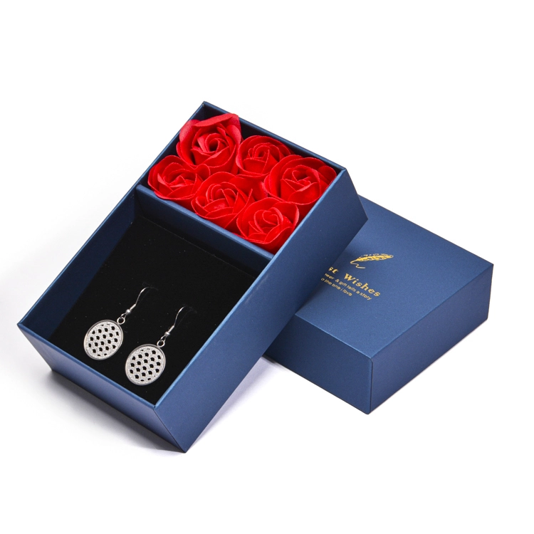 Jewelry and Flower Gift Packaging Box with Carry Bag 1