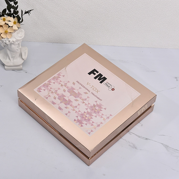 Coated Paper Essential Oil Packaging Box with Foam 1