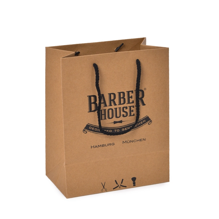 Customized Biodegradable Kraft Paper Packaging Bag 1