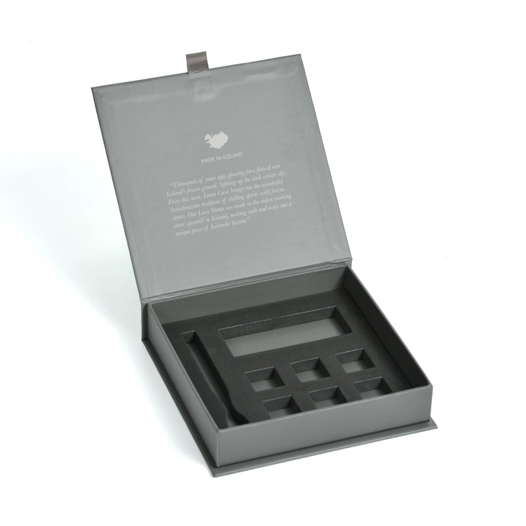 Custom Flip Up Paper Box for Cosmetic Kit Packaging 1