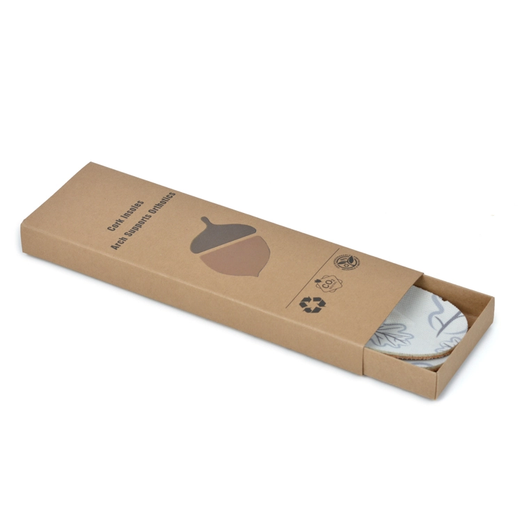 Packaging Printing Sustainable Kraft Paper Insole Box 1