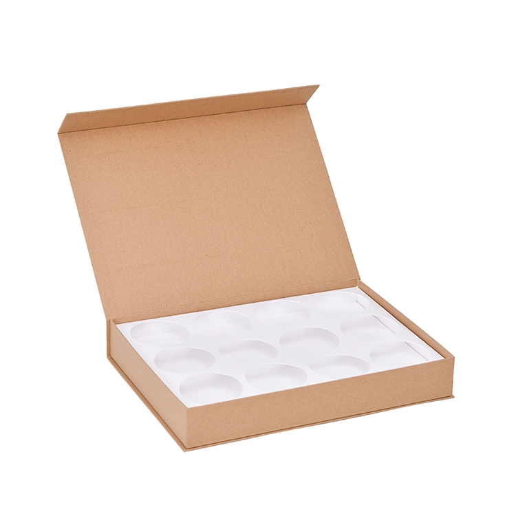 Custom Flip Up Kraft Paper Tea Leaves Gift Box 1